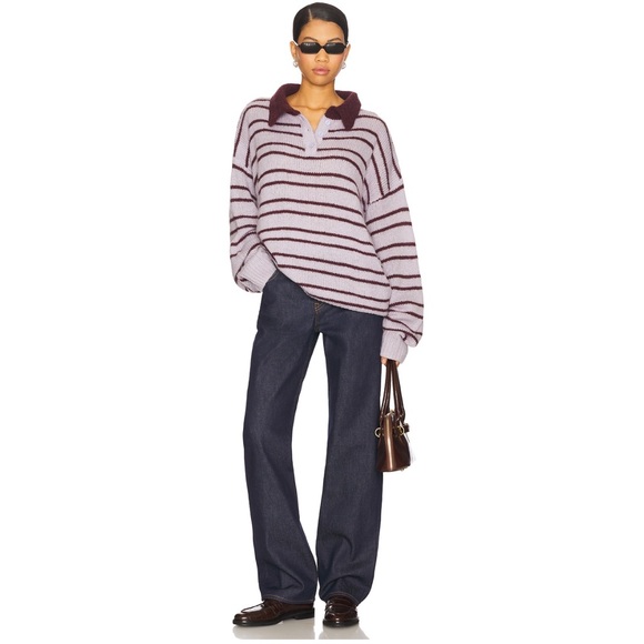 Lioness Stripe Knit Sweater - S-M - Picture 2 of 7